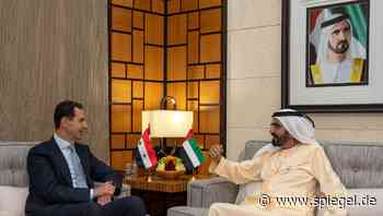 Erster Besuch nach elf Jahren: Syrischer Präsident Assad reist in Vereinigte Arabische Emirate - DER SPIEGEL