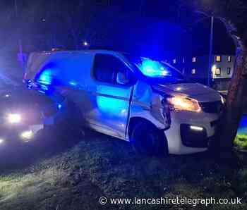 Preston: Three arrested as van with fake plates stopped