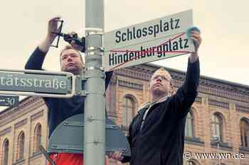 Hindenburgplatz wird zu Schlossplatz