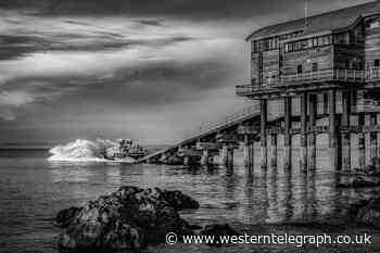 Dave Bolton wins Tenby Camera Club's mono contest with lifeboat shot - Western Telegraph