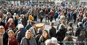 Lorient - À Lorient, les obsèques d'Irène Le Mentec se finissent par un immense an dro [Vidéo] - Le Télégramme