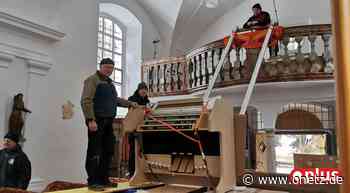 Neue Orgel kommt per Rutsche in die Waldkapelle Heinersreuth - Onetz.de