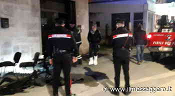 Foligno, caccia al piromane che ha incendiato l'agenzia immobiliare - ilmessaggero.it