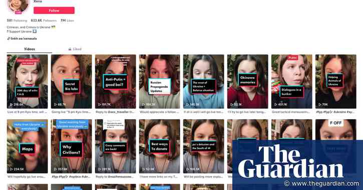 TikTok was ‘just a dancing app’. Then the Ukraine war started