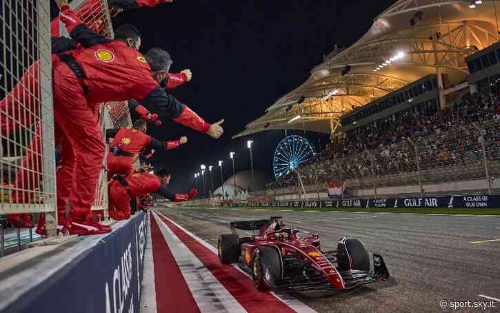 Formula 1 GP Bahrain, doppietta Ferrari: vince Leclerc, 2° Sainz. Out Verstappen - Sky Sport