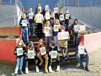 IGS Betzdorf-Kirchen und polnische Partnerschule senden gemeinsam Grüße in die Ukraine - AK-Kurier - Internetzeitung für den Kreis Altenkirchen