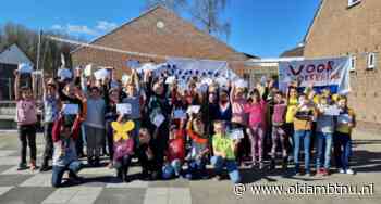 Kinderen CBS Het Baken halen ruim €2500,- op voor Oekraïne - OldambtNu.nl