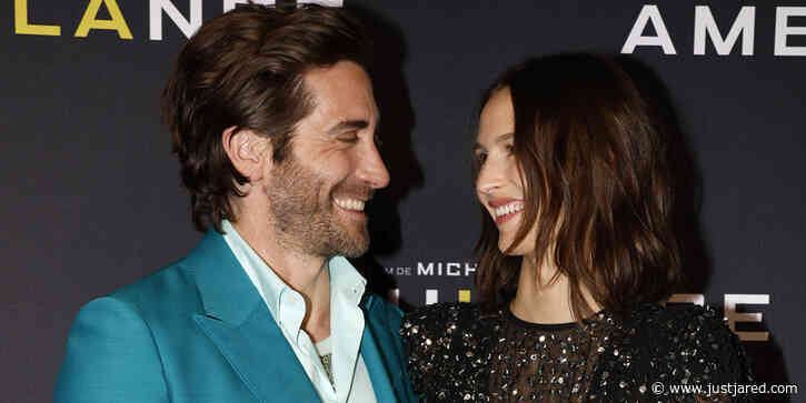 Jake Gyllenhaal & Jeanne Cadieu Make It A Date Night At 'Ambulance' Premiere in Paris