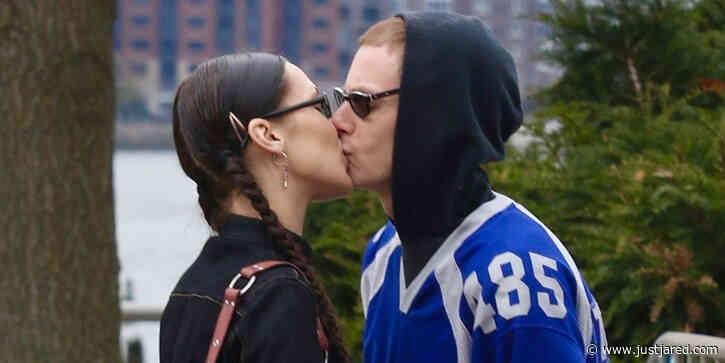 Bella Hadid Packs On PDA With Boyfriend Marc Kalman in NYC