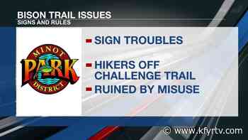 Bison Trail signage difficulties in Ward County - KFYR