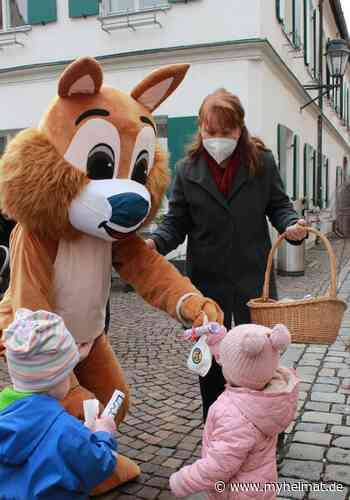 Osteraktion 2022: Aichachs Innenstadt wird bunt - Aichach - myheimat.de