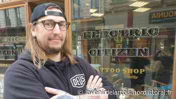 Arras : Julien ouvre les portes de son salon de tatouage aux dons pour l'Ukraine - Nord Littoral