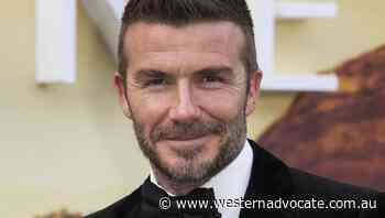 Beckham hands Insta to Ukraine doctor - Western Advocate