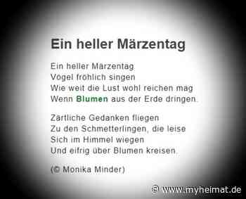 1. März 2022 meteorologischer Frühlingsbeginn ! - Lutherstadt Wittenberg - myheimat.de - myheimat.de