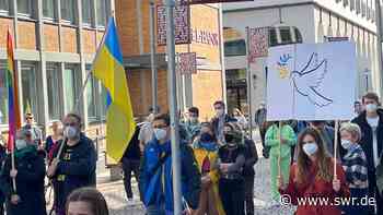 Proteste gegen russischen Angriff in Ettlingen und Bruchsal - SWR Aktuell