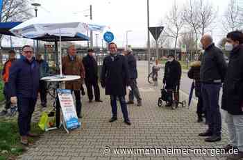 Schnelle Radfahrer weiter Problem auf dem Neckardamm in Mannheim-Neuostheim - Mannheim: Neuostheim und Neuhermsheim - Nachrichten und Informationen - Mannheimer Morgen