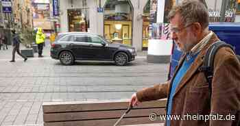 Einfühlen in eine andere Welt: Mit einem Blinden durch die City - Mannheim - Rheinpfalz.de