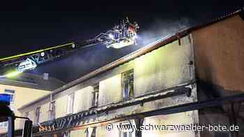 Brand an der Zellerschule: Nagold schlittert nur knapp an einem Flammen-Inferno vorbei