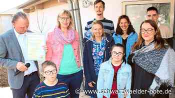 Inklusion in Altensteig: Mütter zeichnen Gymnasium aus