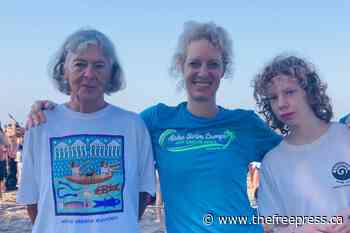 Three generations of Fernie family complete open water challenge in Mexico – The Free Press - The Free Press