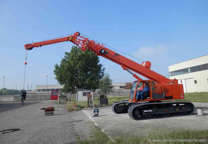 Marchetti telescopic crawler cranes go electric