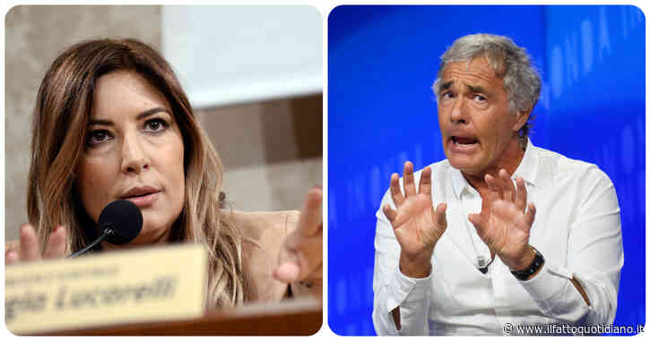 Selvaggia Lucarelli contro Massimo Giletti: “Collegamento registrato dall’Ucraina, ma non lo ha detto”. Lui replica: “Meglio quando alzi le palette a Ballando”