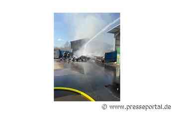 POL-PDTR: Brand im Gewerbegebiet