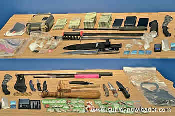Langley RCMP seize weapons, drugs and money in violence suppression campaign – Surrey Now-Leader - Surrey Now Leader