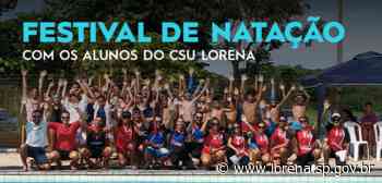 Alunos do CSU Lorena participam do Festival de Natação no município - Prefeitura de Lorena (.gov)