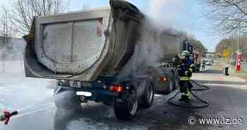 Lastwagen mit heißen Reifen | Lokale Nachrichten aus Blomberg - Lippische Landes-Zeitung