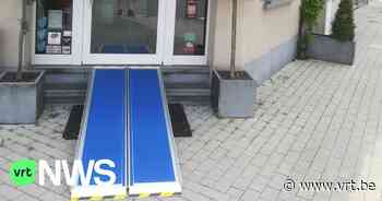 32 handelszaken in Dendermonde toegankelijker dankzij (verplaatsbare) oprijhellingen - VRT NWS