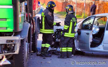 Oggiono, incidente lungo la Provinciale, soccorso un 88enne - Lecco Notizie