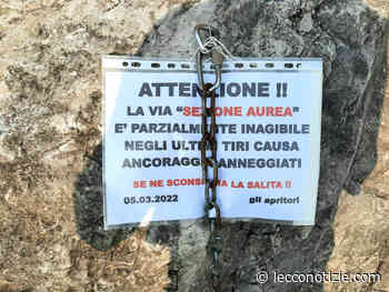 Vandalismo in Medale, danneggiata la via Sezione Aurea - Lecco Notizie