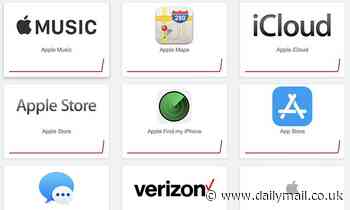 Apple is DOWN in the US: Outage hits iCloud, Maps, Apple TV, iTunes, iMessage and Apple Support 