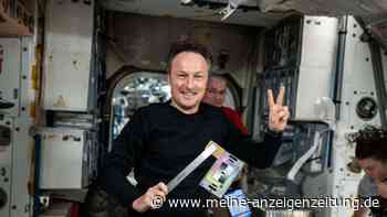 Deutscher Astronaut Maurer aufgeregt vor ISS-Außeneinsatz