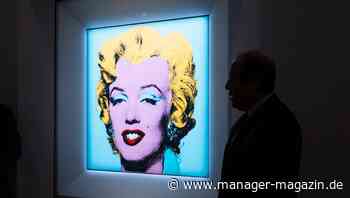 "Shot Sage Blue Marilyn": Christie's versteigert Andy Warhols berühmtes Monroe-Porträt