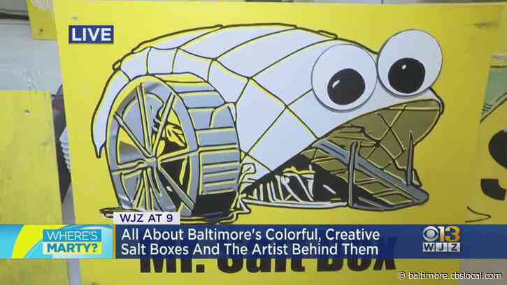 Where’s Marty? Meeting The Artist Behind Baltimore’s Iconic Salt Box Project