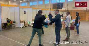 Konvoi bringt Kriegsflüchtlinge mit nach Ravensburg - Schwäbische