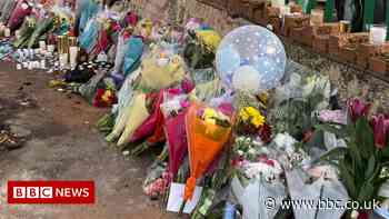 Tributes line Coventry crash scene where teenagers died