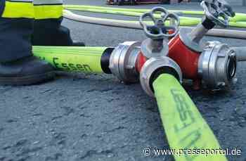 FW-E: Küchenbrand im Restaurant - keine verletzten Personen