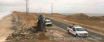 Îles-de-la-Madeleine: les grands moyens pour protéger les berges