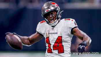 Bucs' Godwin: Brady text crystalized his future