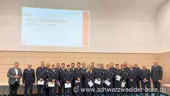 Gesamtfeuerwehr Rosenfeld - Bukenberger neuer Vize-Kommandant - Schwarzwälder Bote