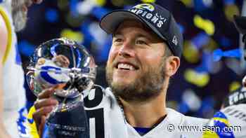 Stafford happy to put 'roots down' with Rams