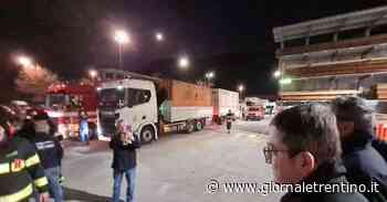Verso la Moldavia. Partenza all'alba per la colonna mobile della Protezione civile del Trentino e dell'Alto Adige - Trentino