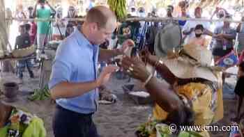 Royals William and Kate dance in Belize