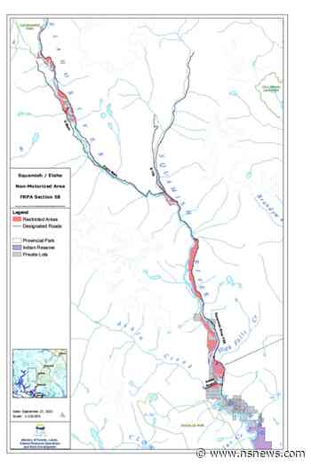 Motor vehicle restrictions coming to Upper Squamish River - North Shore News