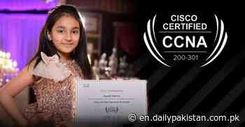 Ayesh Fatima: Meet the 7-year-old Pakistani girl who broke CCNA's world record - Daily Pakistan Global