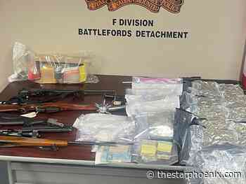 RCMP report drug bust after raids in North Battleford area