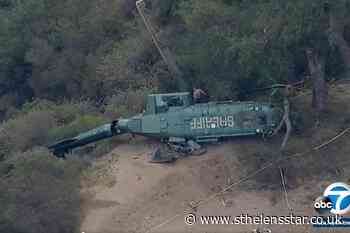 Authorities investigate crash of sheriff's helicopter in Los Angeles - St Helens Star